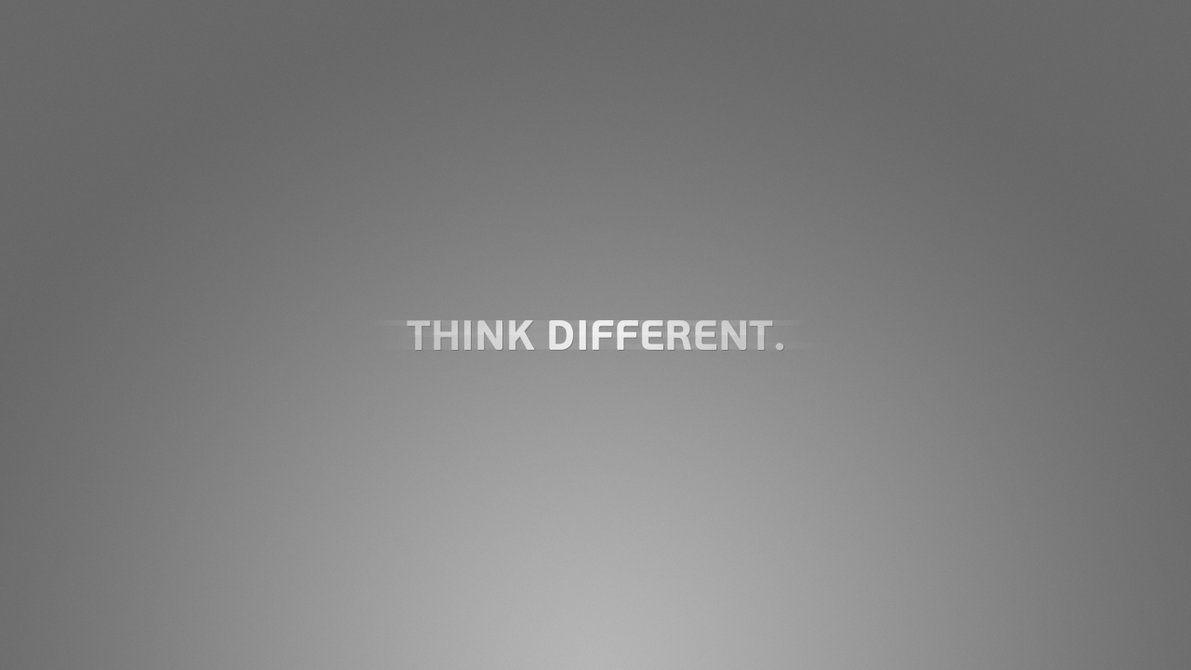 Think different' Wallpaper
