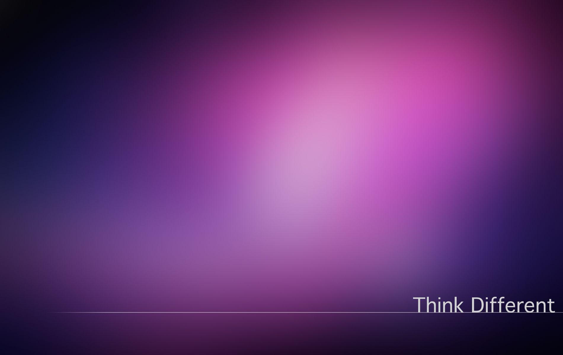 Think different wallpaper HD image