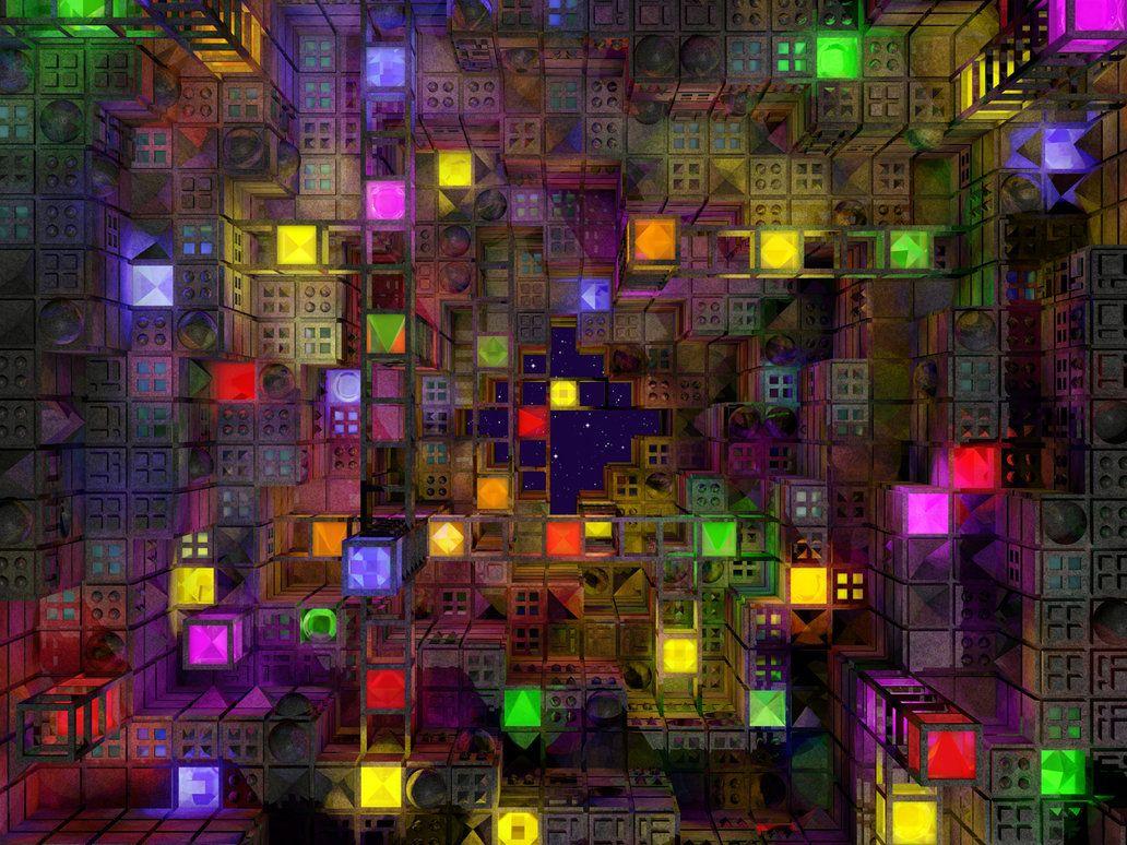 Cube habitat Wallpaper