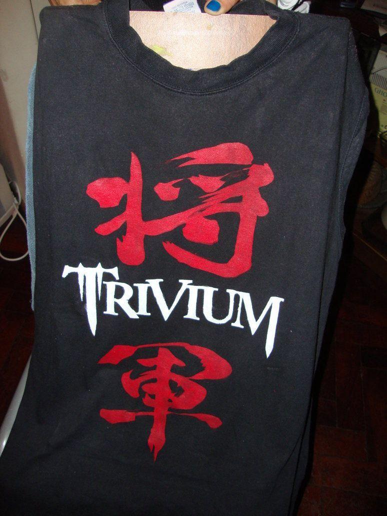 Trivium shogun merch. Things to wear. Apparel design