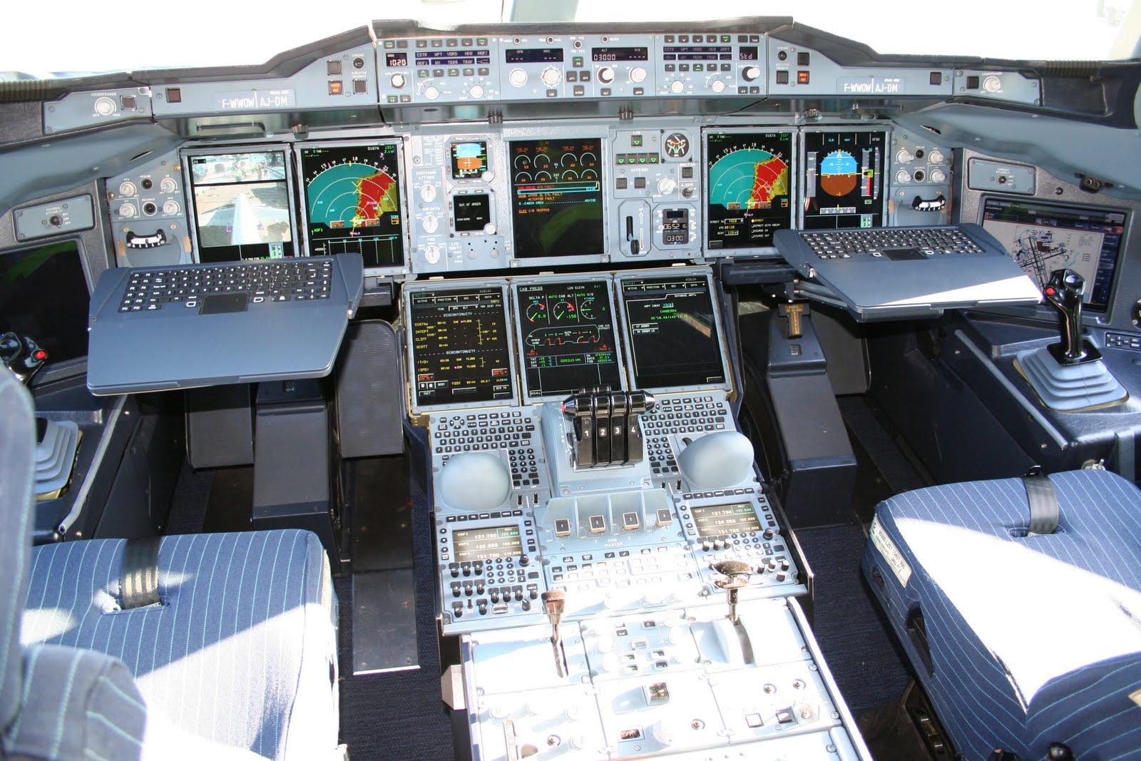 Jet Airlines: Airbus A380 Cockpit