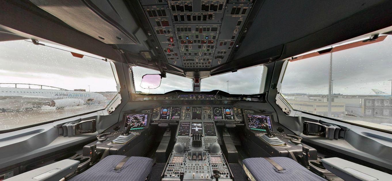 Alt Logistic cockpit A380