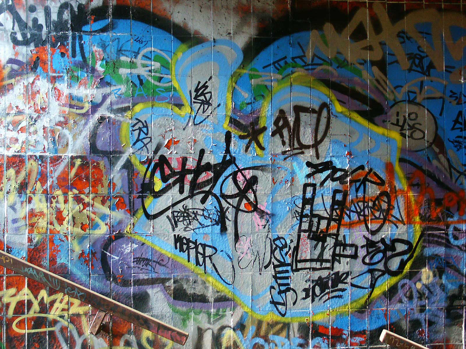 Graffiti street art Graffiti wall art Abstract graffiti background  Grunge wall tiles Grunge background Stock Photo  Alamy