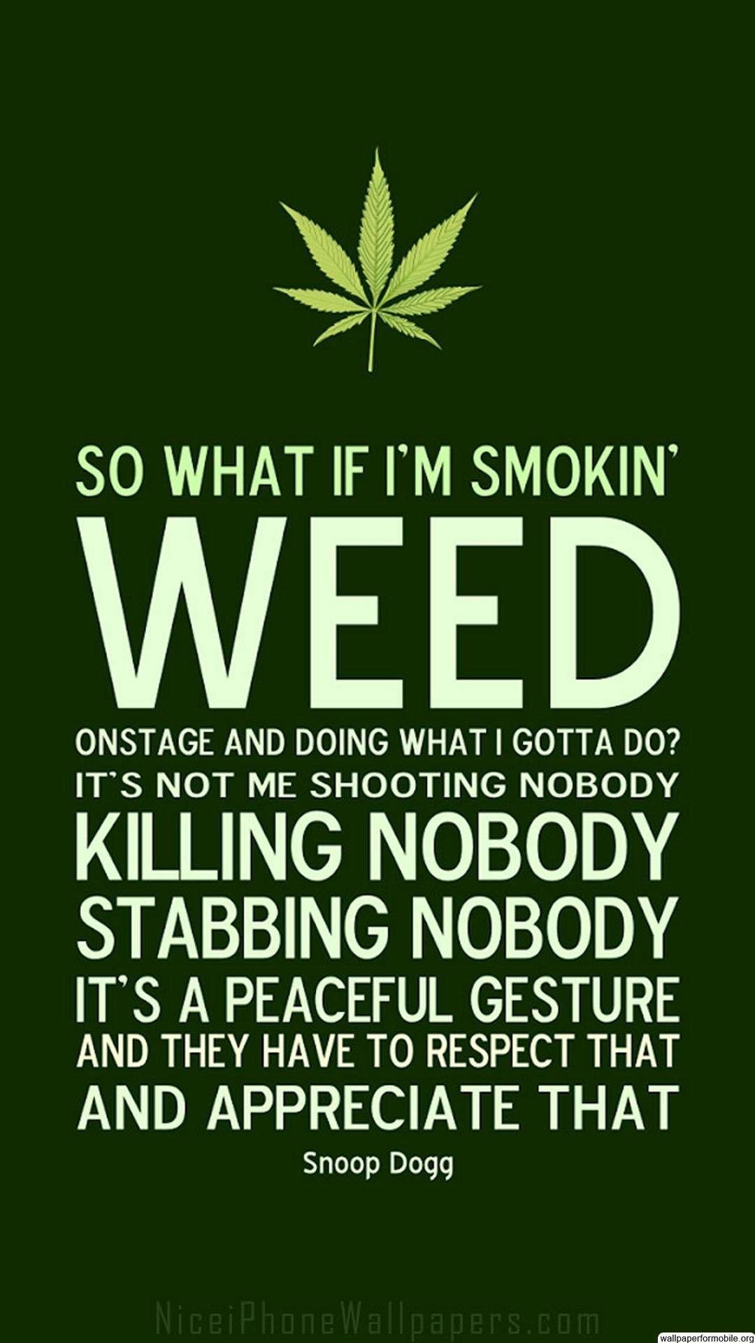 IPhone Marijuana Wallpaper HD