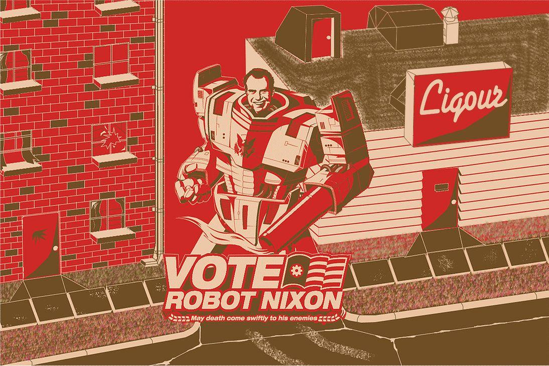 Robot Nixon wallpaper