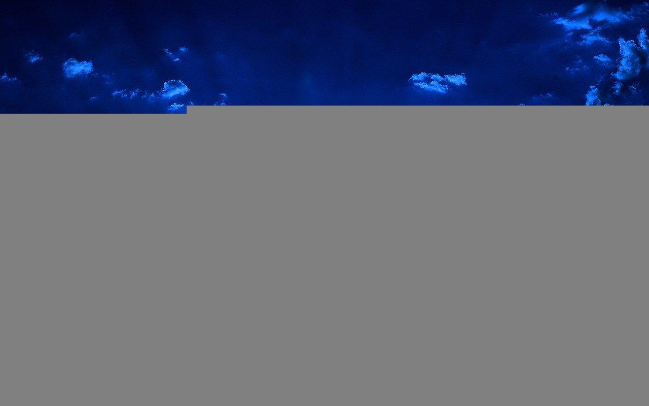 blue night sky 720p wallpaper