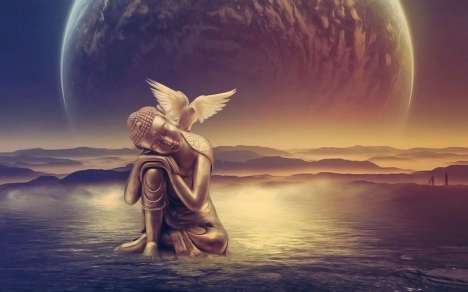 Free Cute Lord Buddha 3D HD Wallpaper Image Picture Gallery