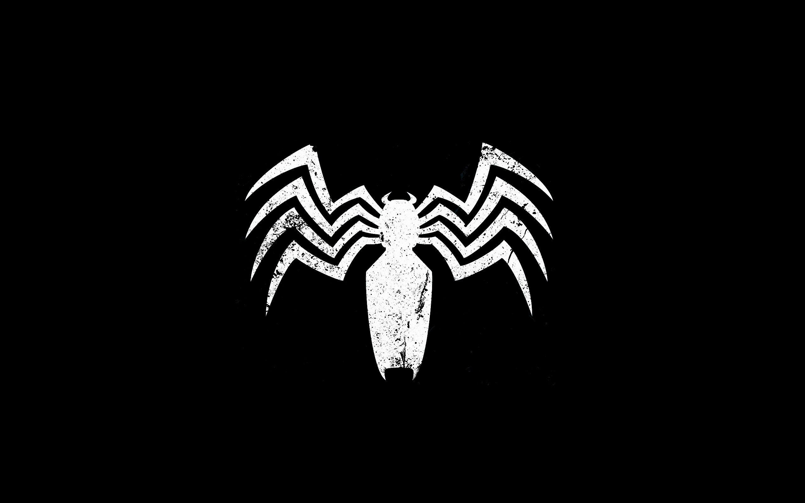 Black Spiderman Logo HD Wallpapers.