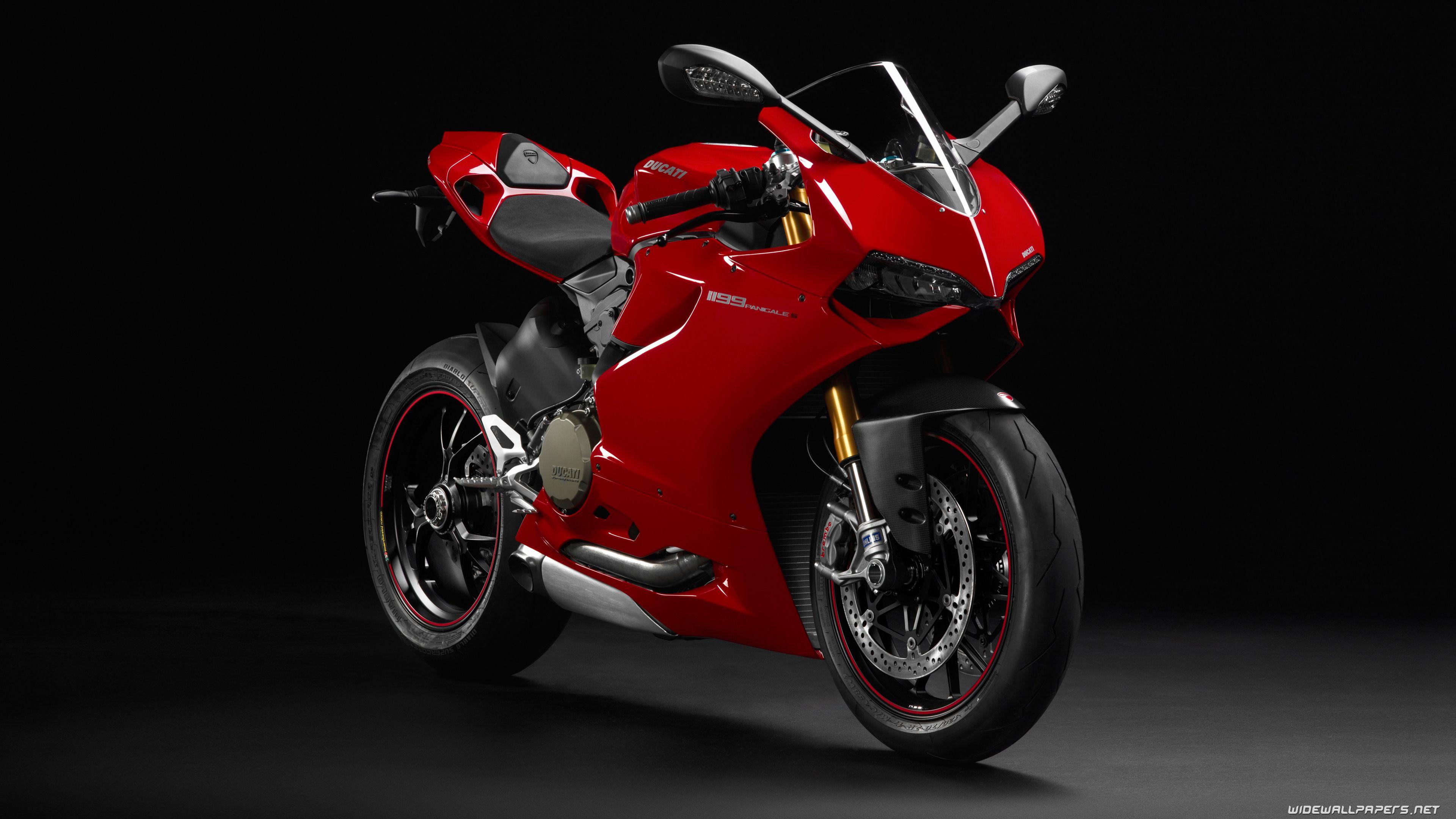 Ducati Superbike 1199 Panigale motorcycle desktop wallpaper 4K Ultra HD