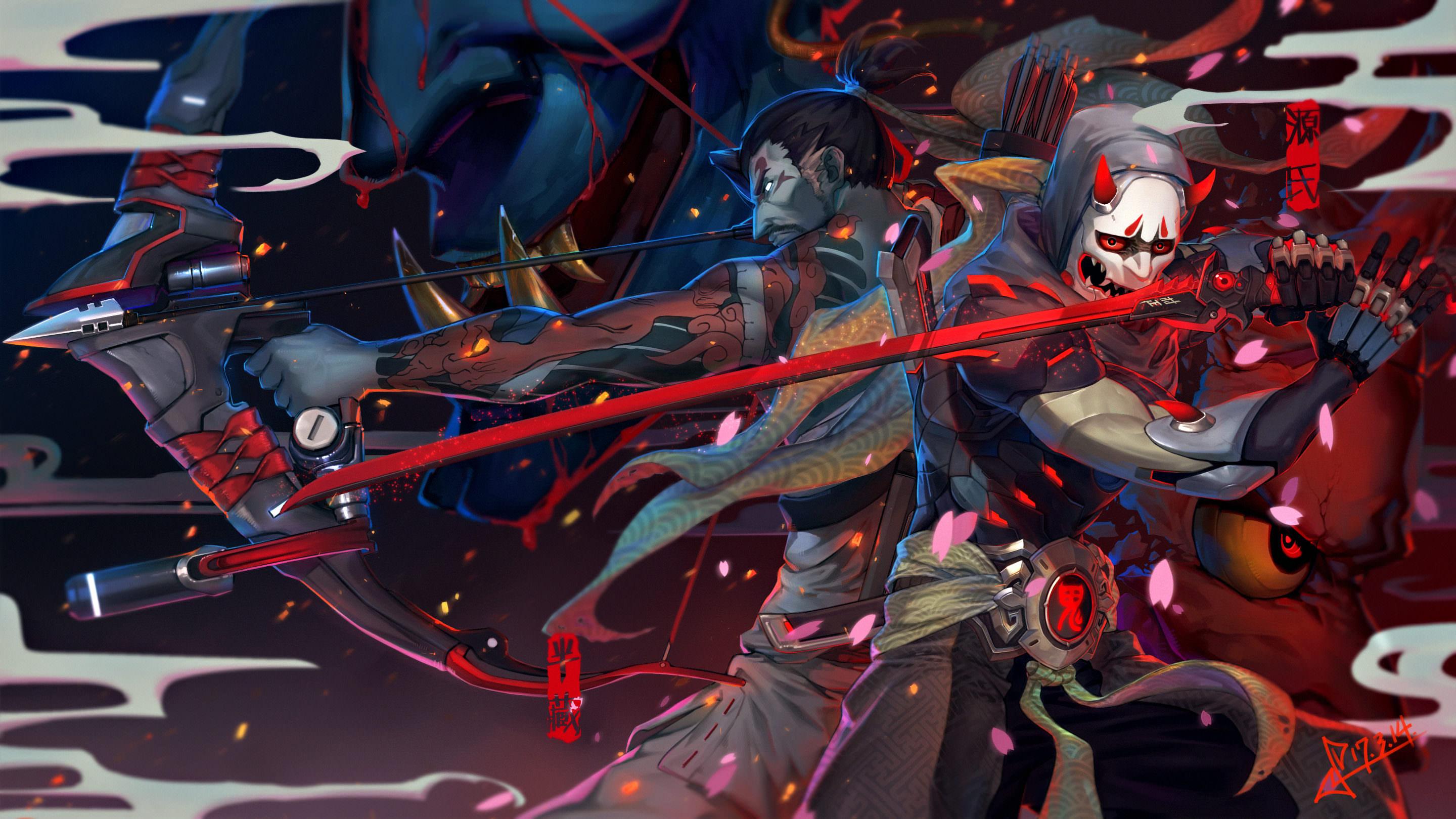 Genji Overwatch Wallpaper HD