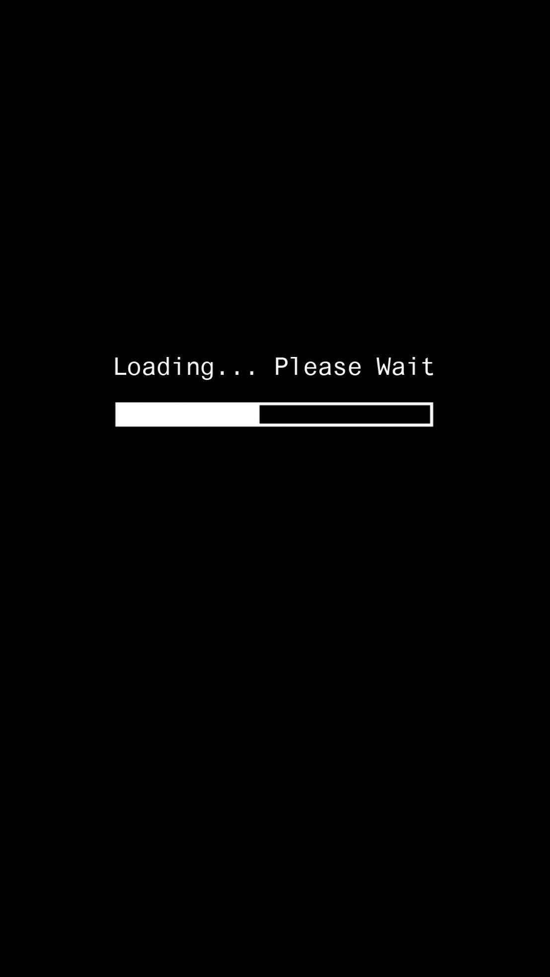 #loading #black #wallpaper #android #iphone. Wallpaper