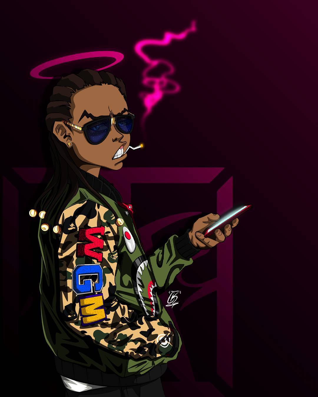 Featured image of post Boondocks Wallpaper Bape See a recent post on tumblr from enigmaticallyspeaking about boondocks