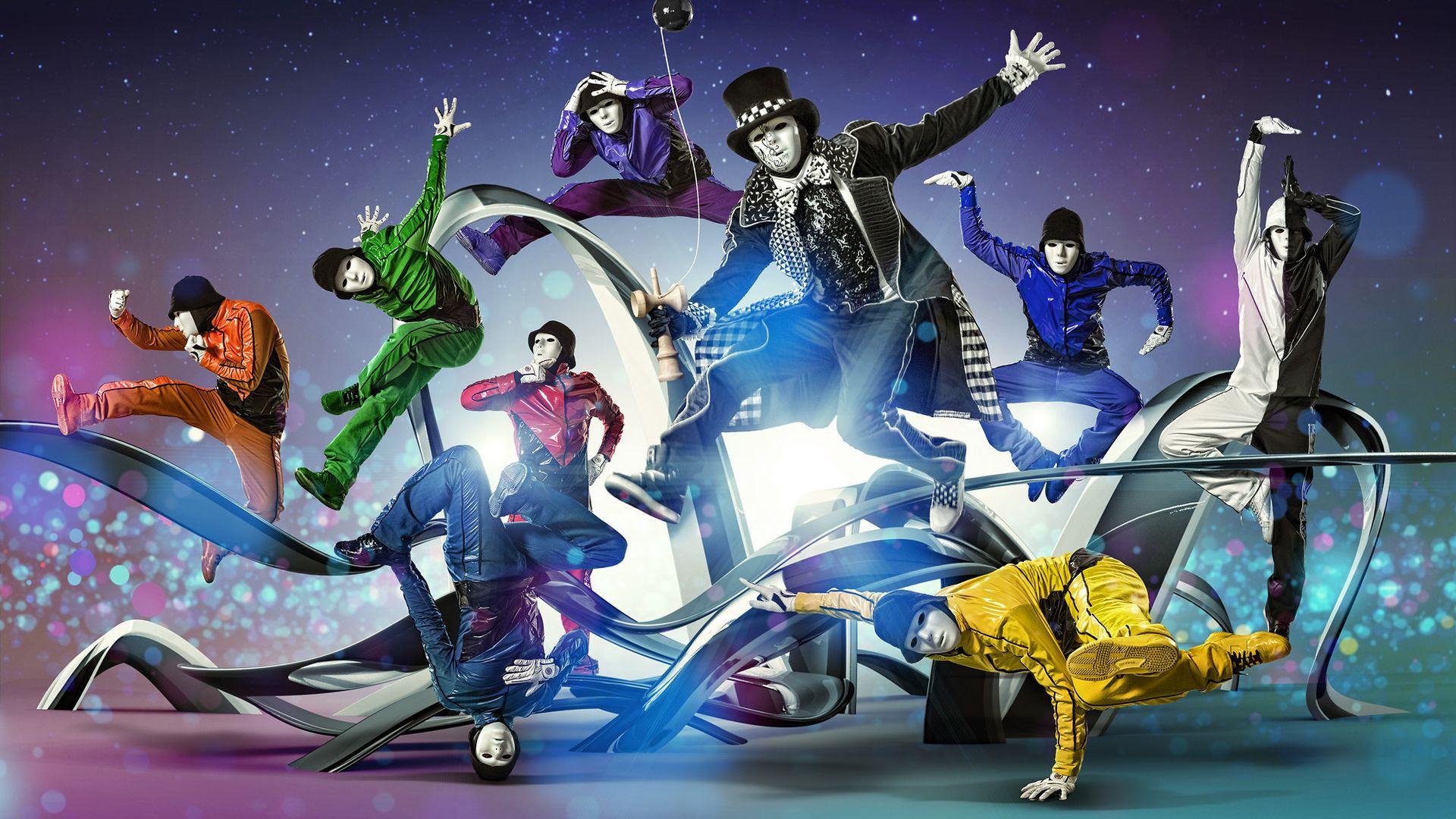 Download wallpaper dance, mask, jabbawockeez with resolution