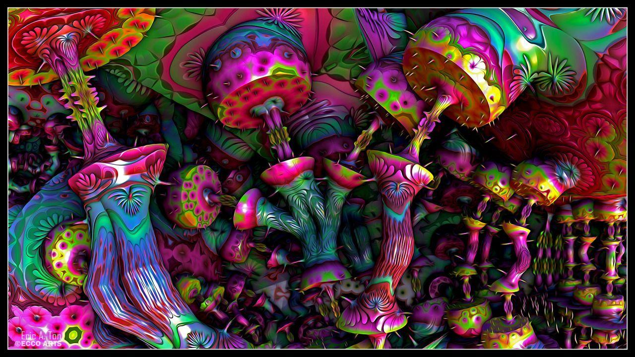 psychedelic landscapes con Google. psychedelic and various