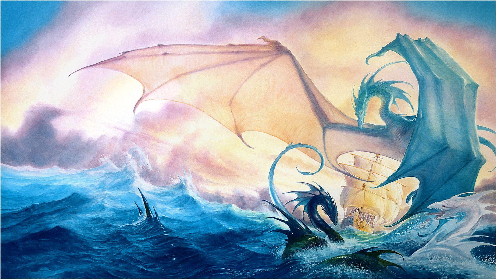 Water Dragon Wallpaperx1100