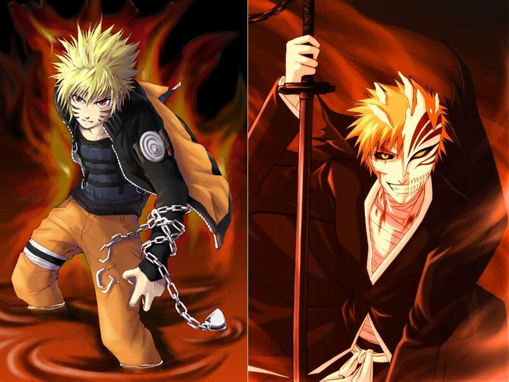 Naruto And Ichigo image Yaoi image HD wallpapers and backgrounds