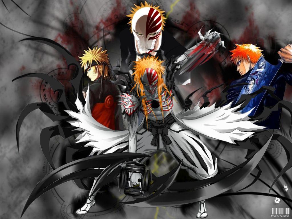 Naruto and Ichigo Wallpaper