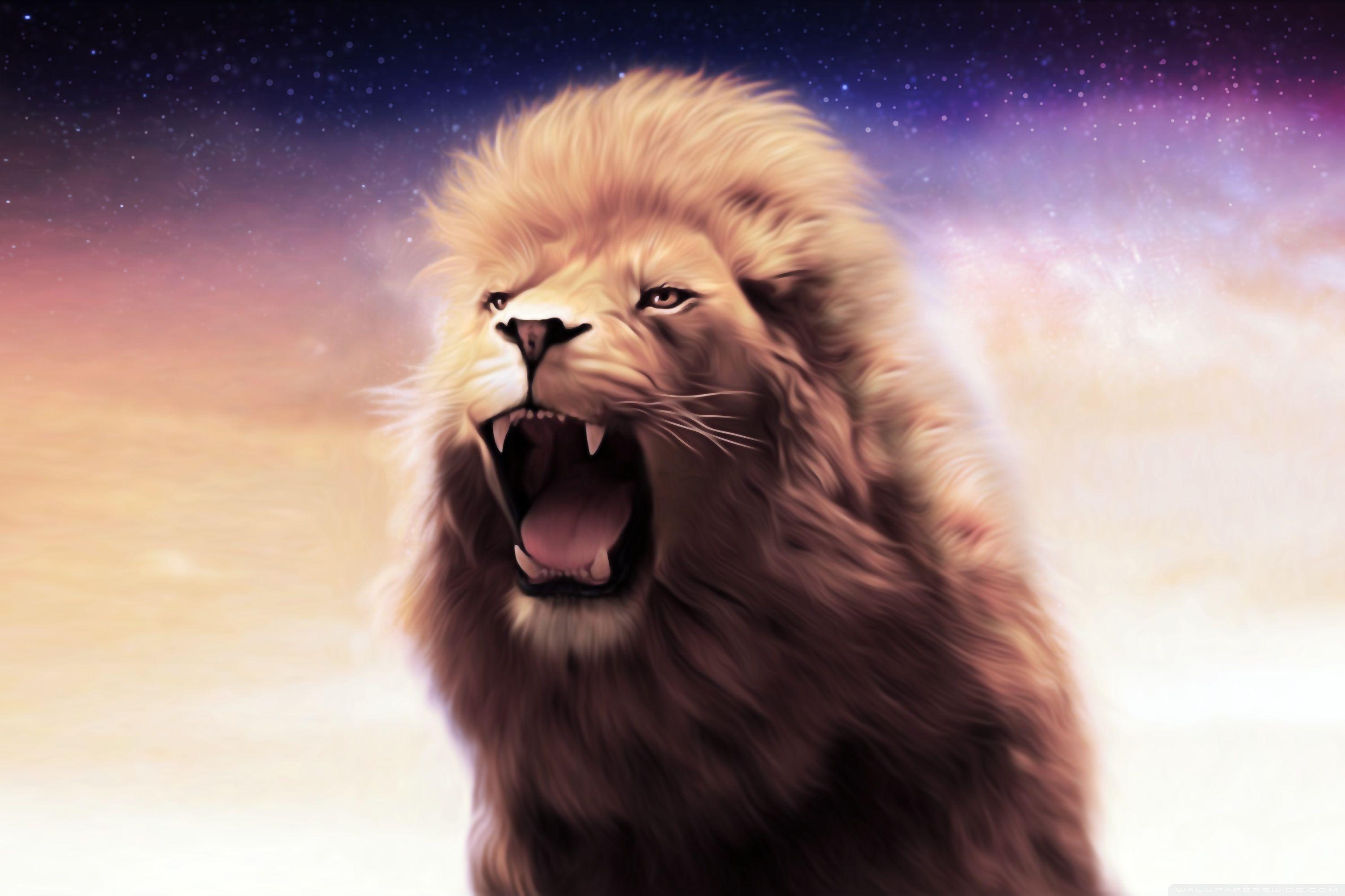 Lion King Painting ❤ 4K HD Desktop Wallpaper for 4K Ultra