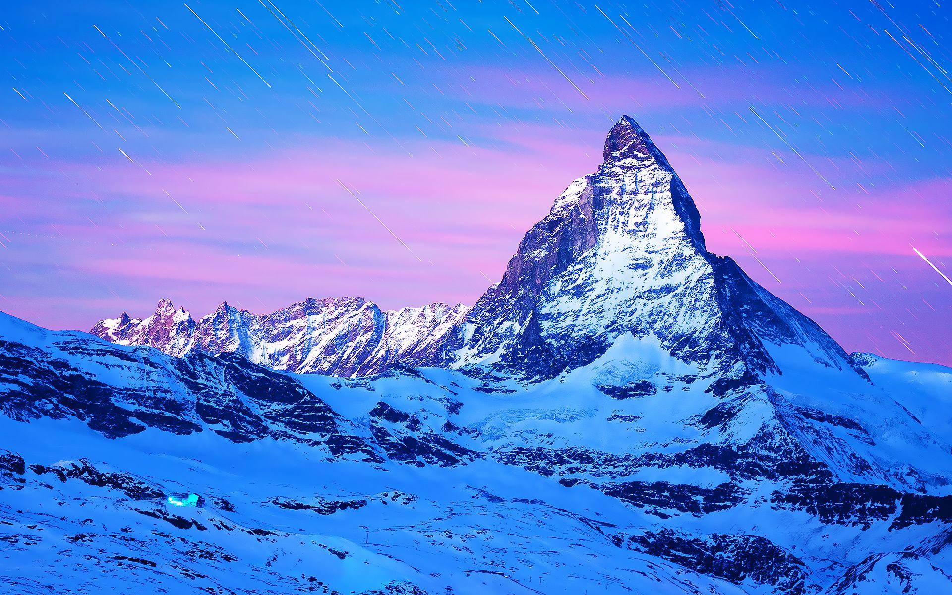 Matterhorn Mountain Europe Wallpaper