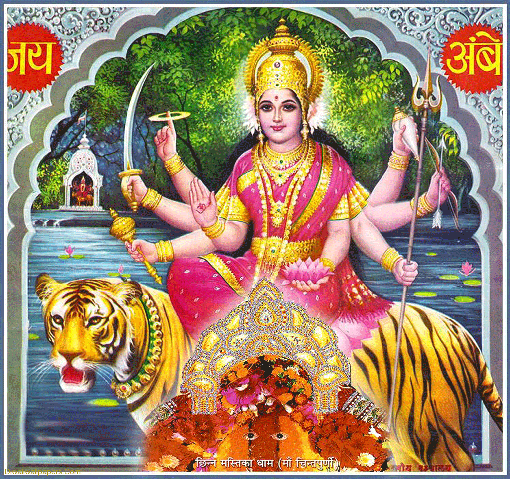 Good Afternoon Maa Durga Navratri Photos Hindu God 024