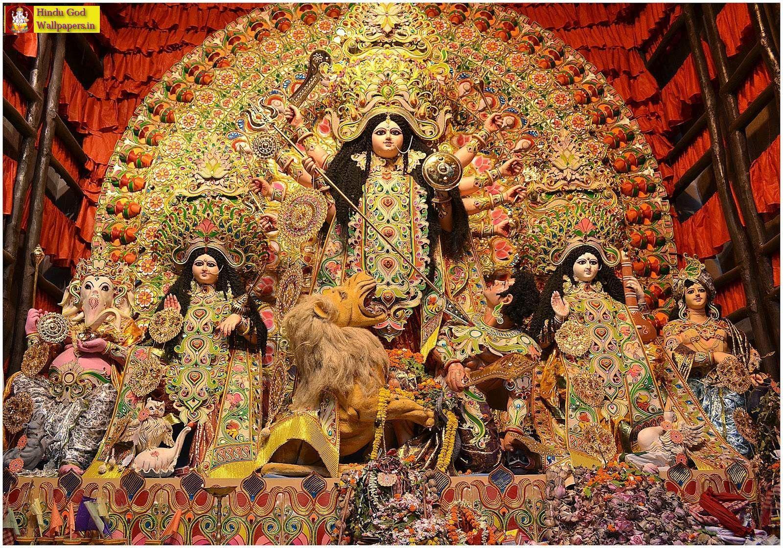 3D God Wallpapers Of Hindu Durga Maa - Wallpaper Cave