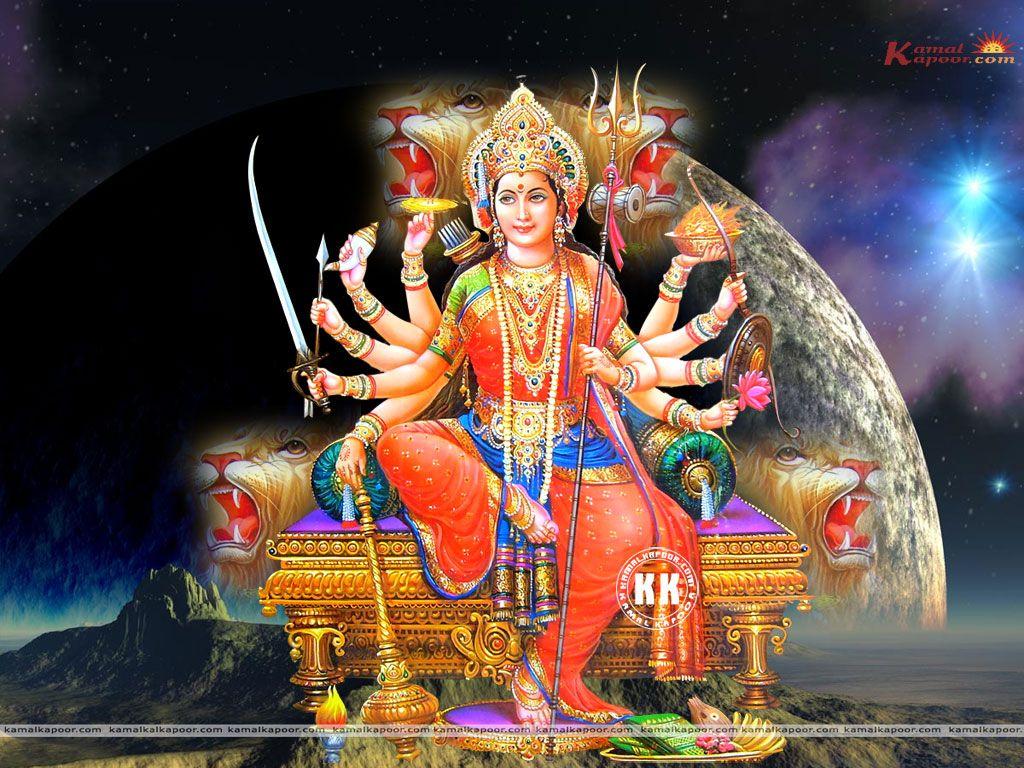 3D God Wallpapers Of Hindu Durga Maa - Wallpaper Cave