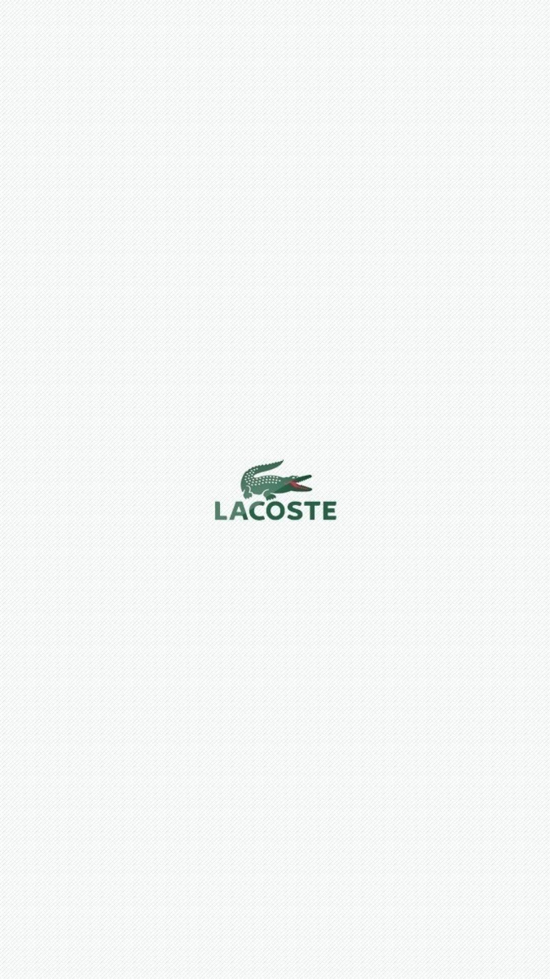 Lacoste brands logos minimalistic wallpaper