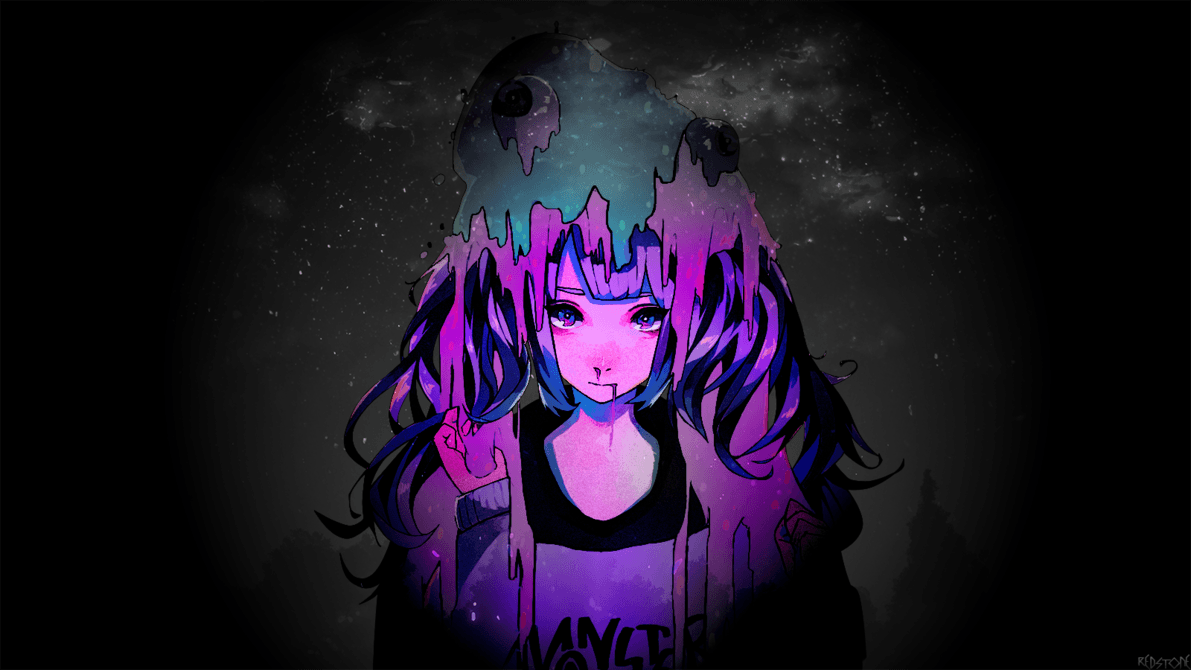 Monster girl Wallpaper (Sad)
