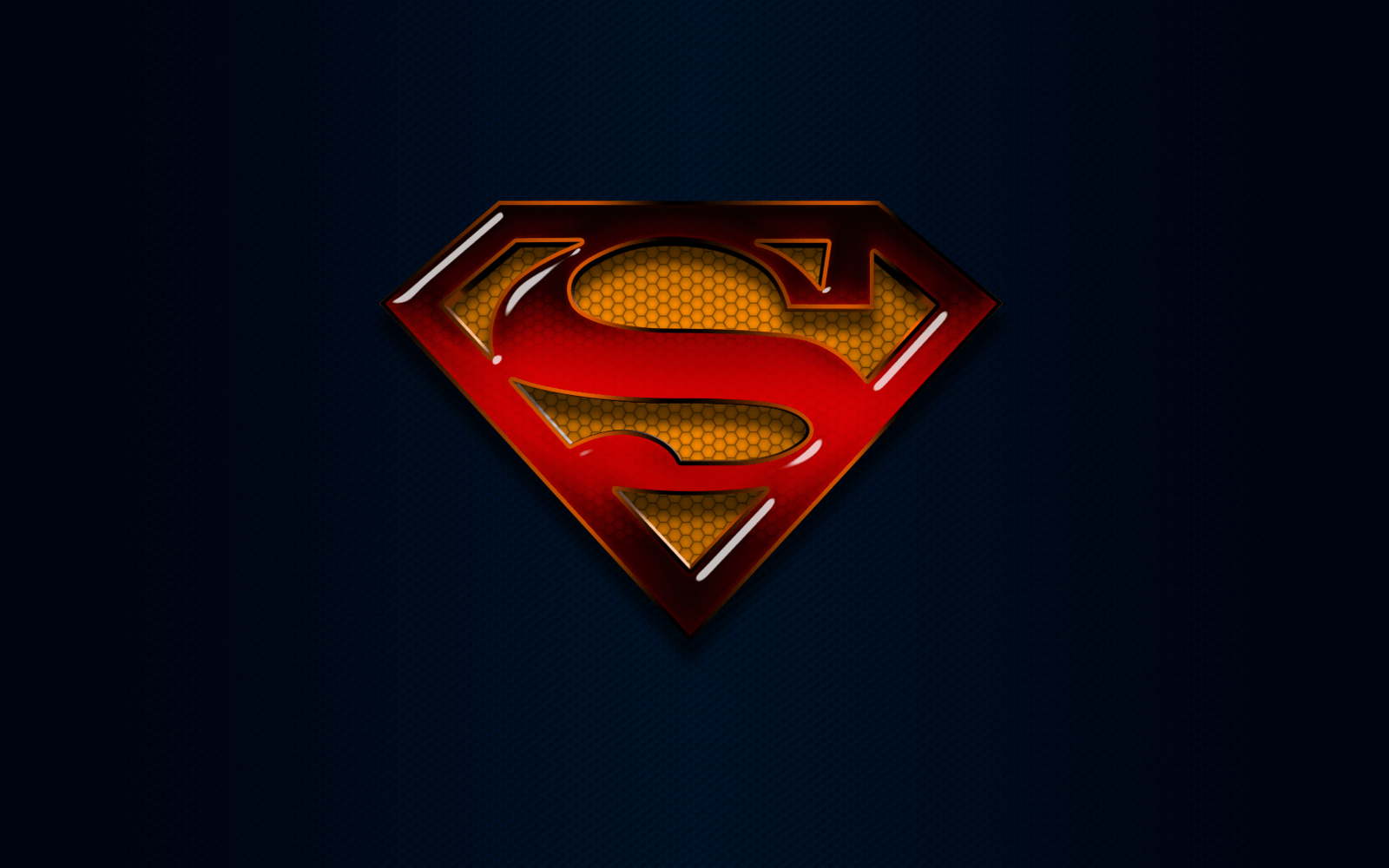 Download Superman Logo 3D Black Wallpaper HD Desktop 1067