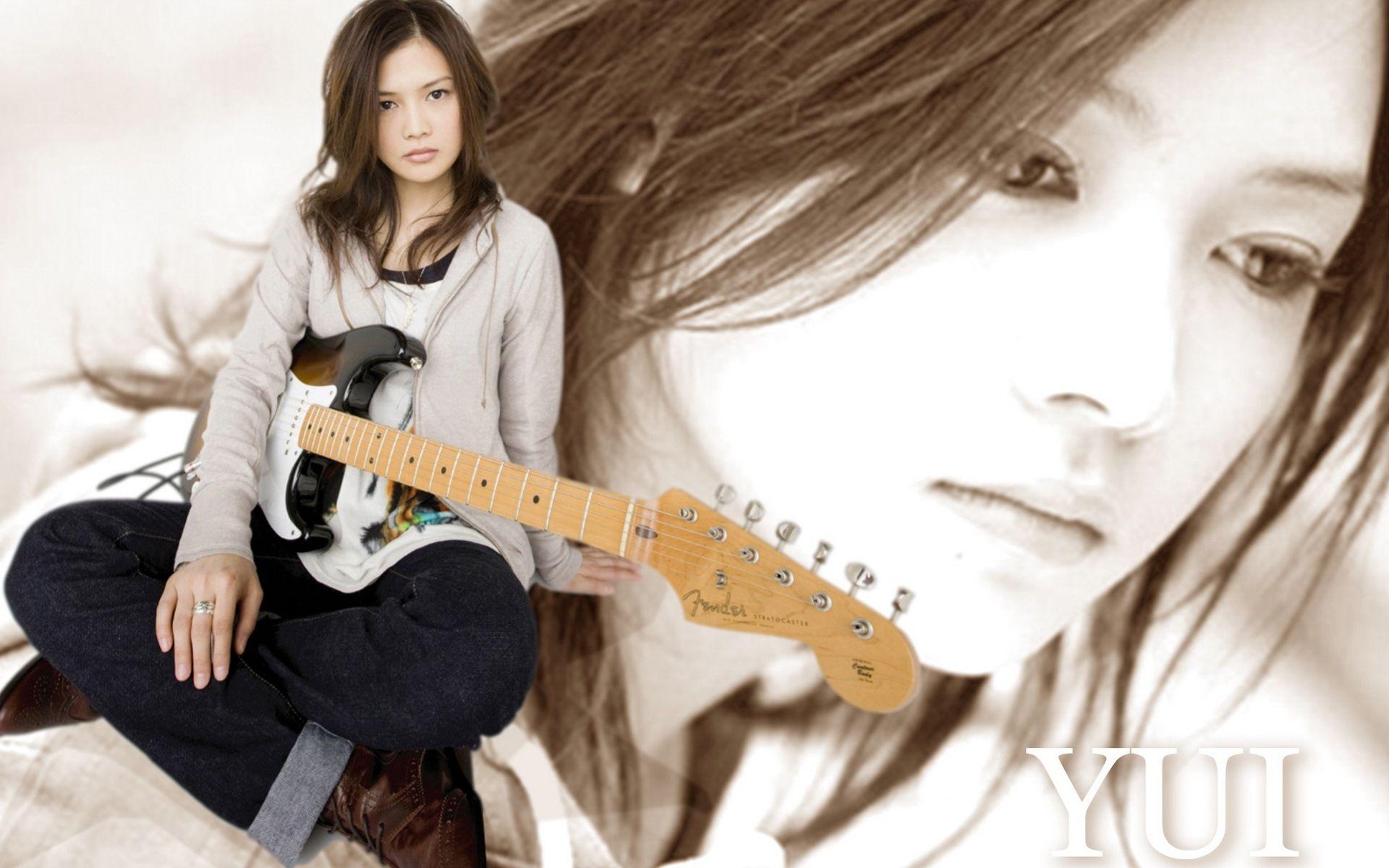 Japanese singer Yoshioka Yui HD wallpaper Wallpaper