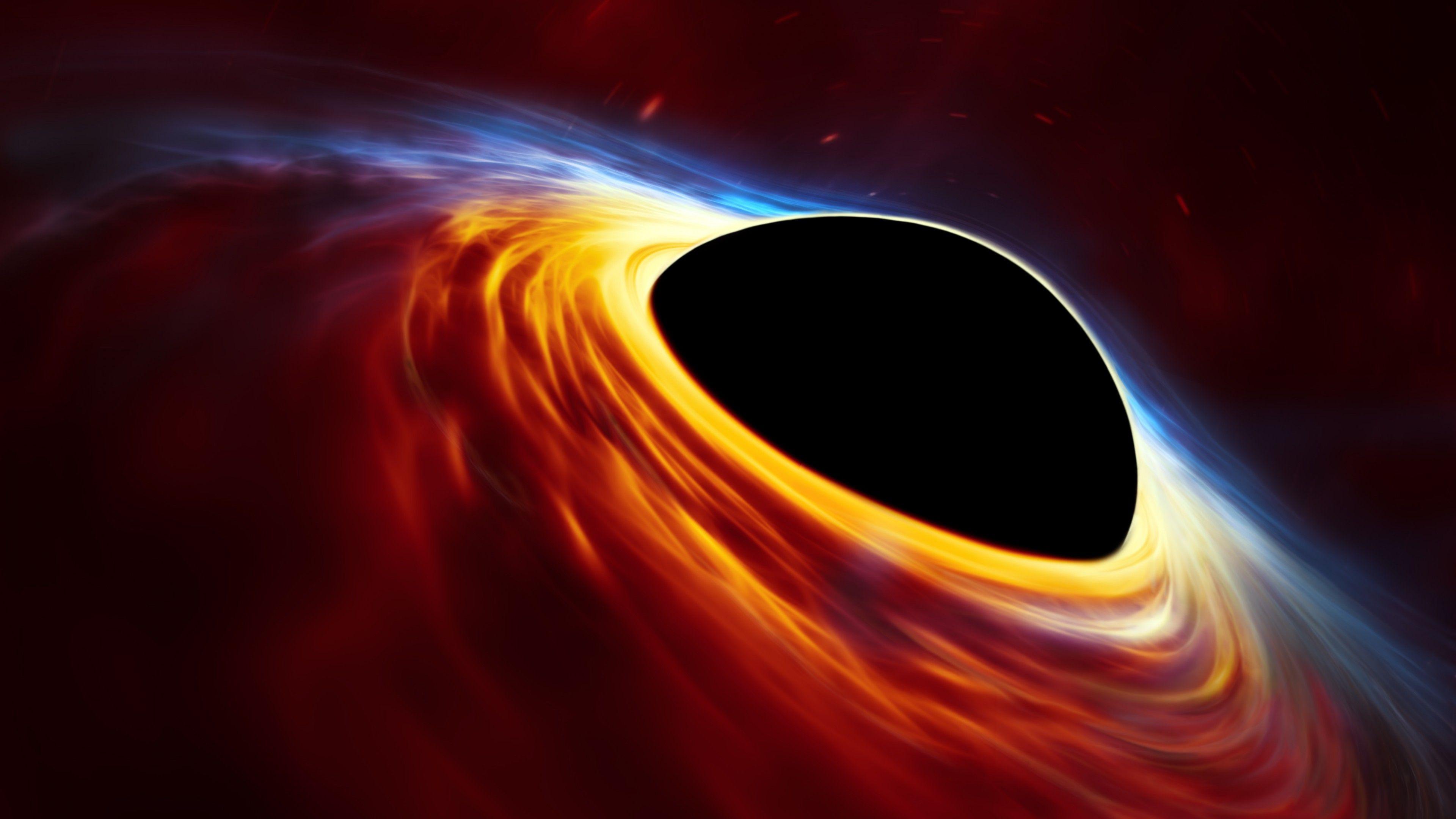 Supermassive Black Hole 5K Wallpaper
