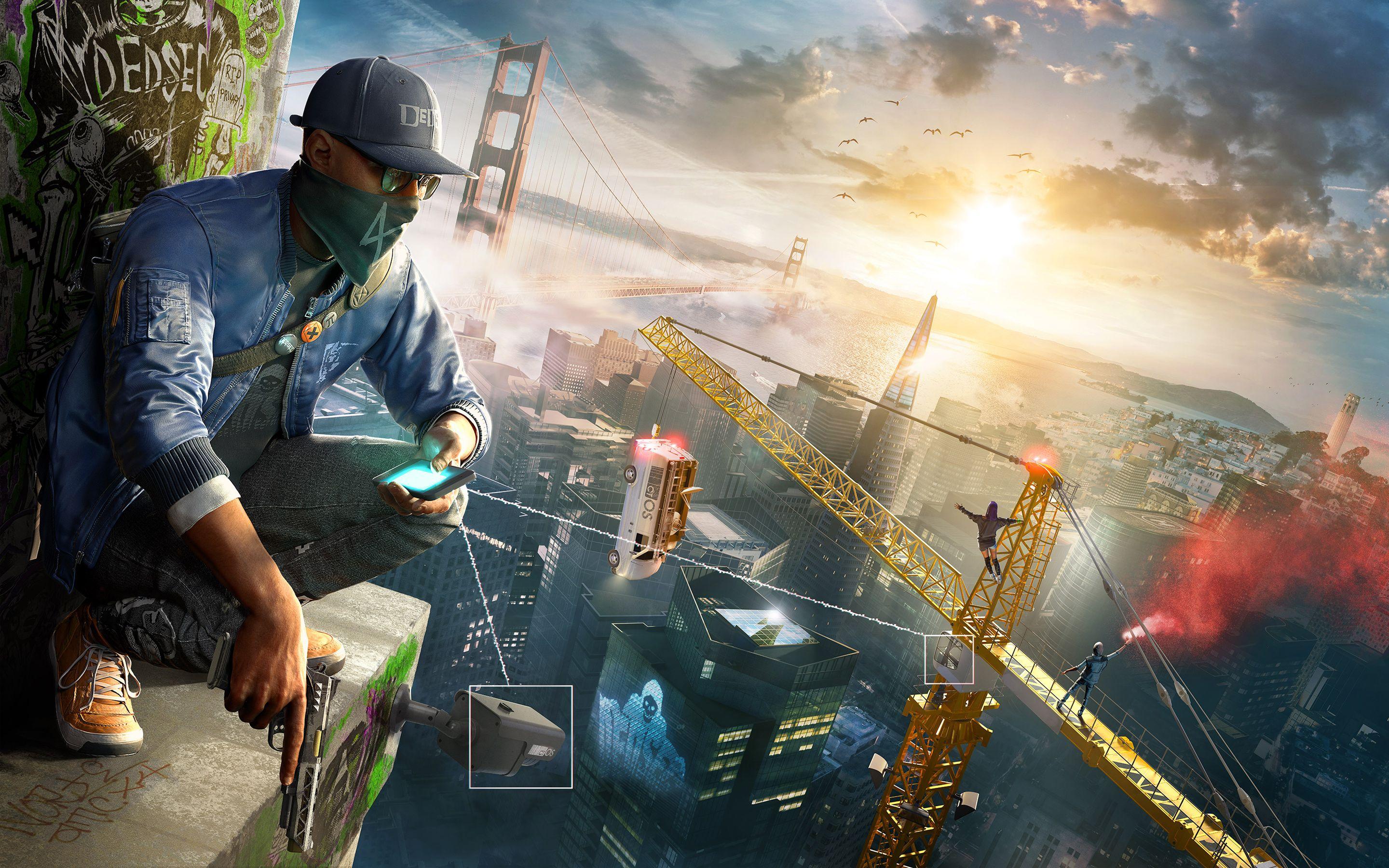 Watch Dogs 2 Game Wallpaper