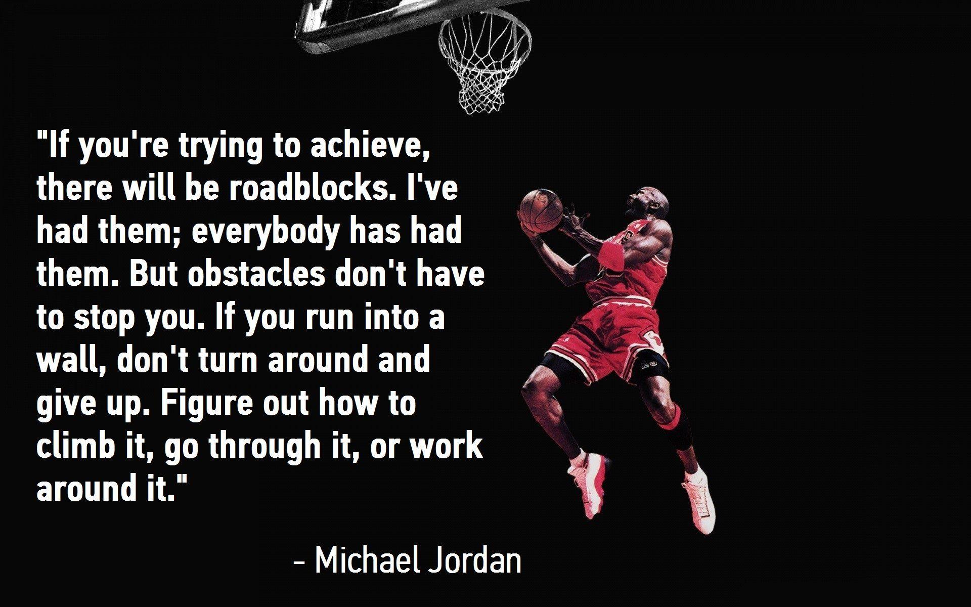 Michael Jordan Quote Wallpaper HD