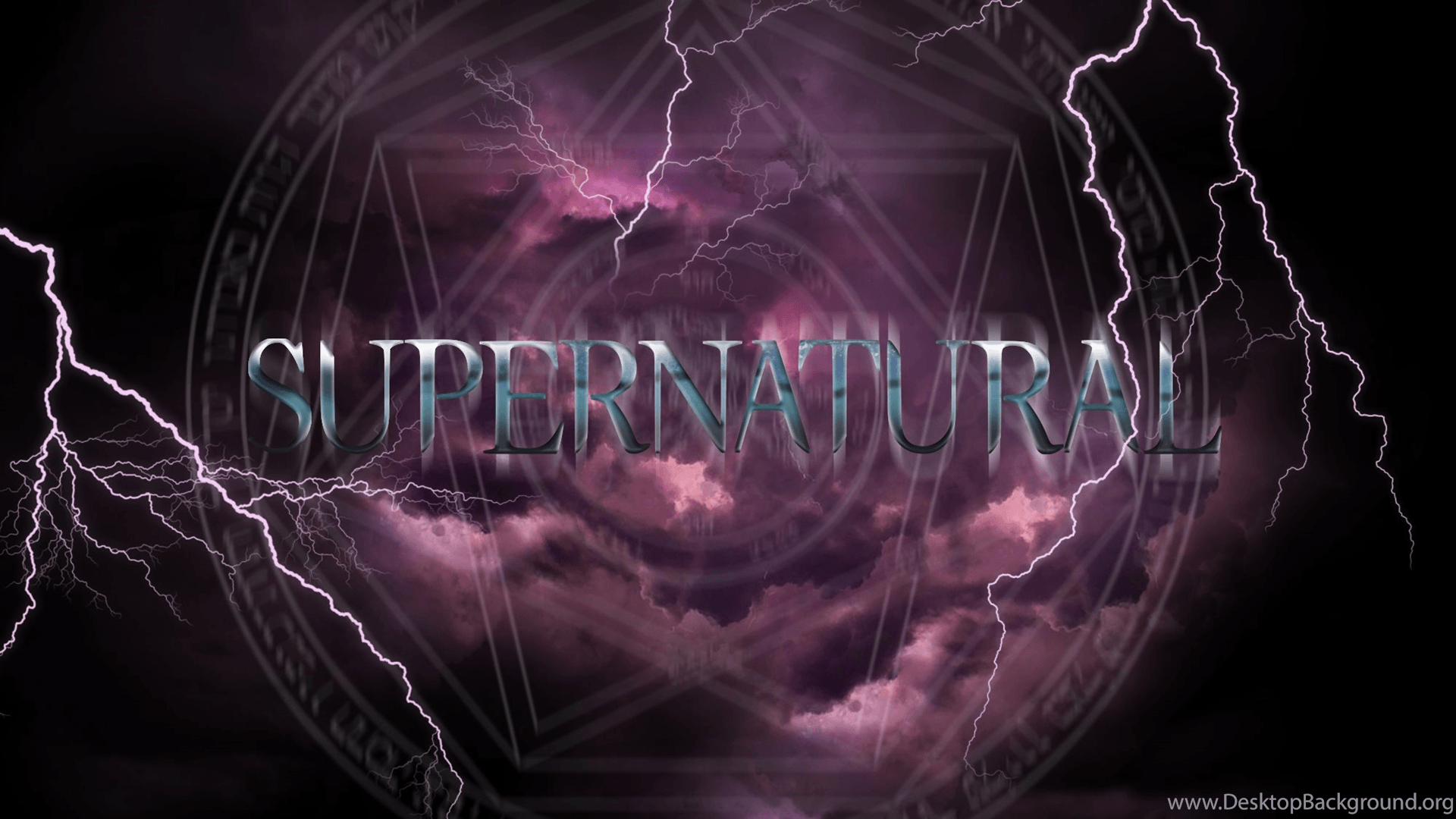 Logo Supernatural Wallpaper Desktop Background