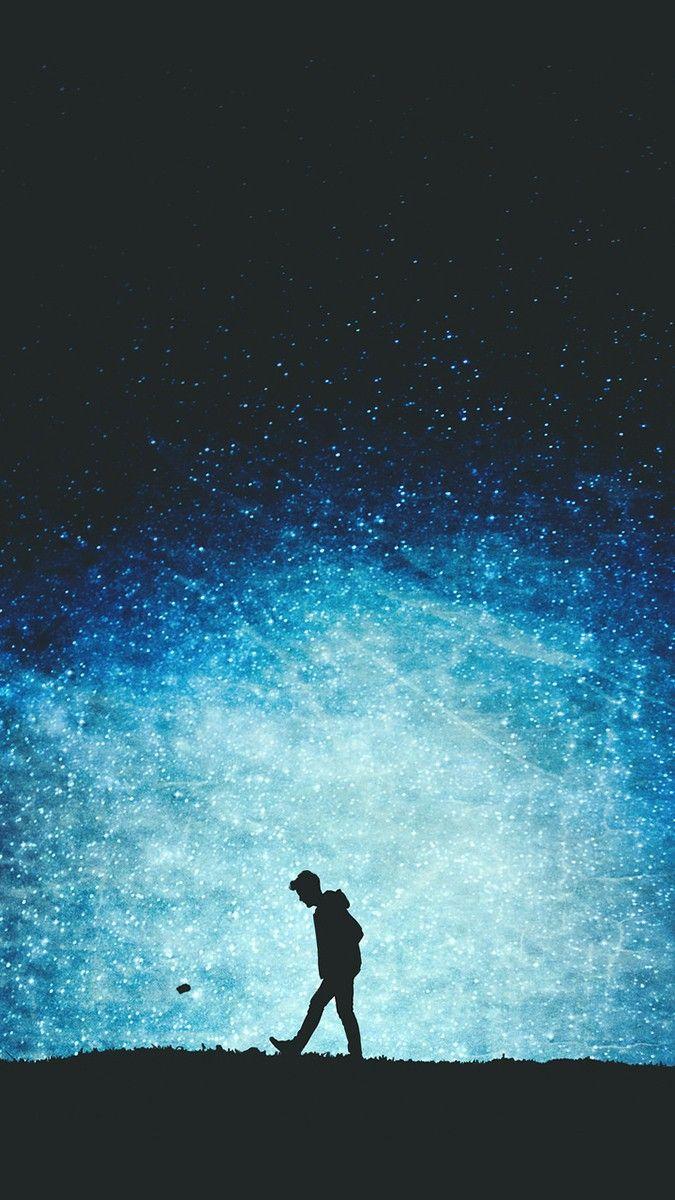Alone Men Artistic IPhone Wallpaper. Fotografia Deslumbrante