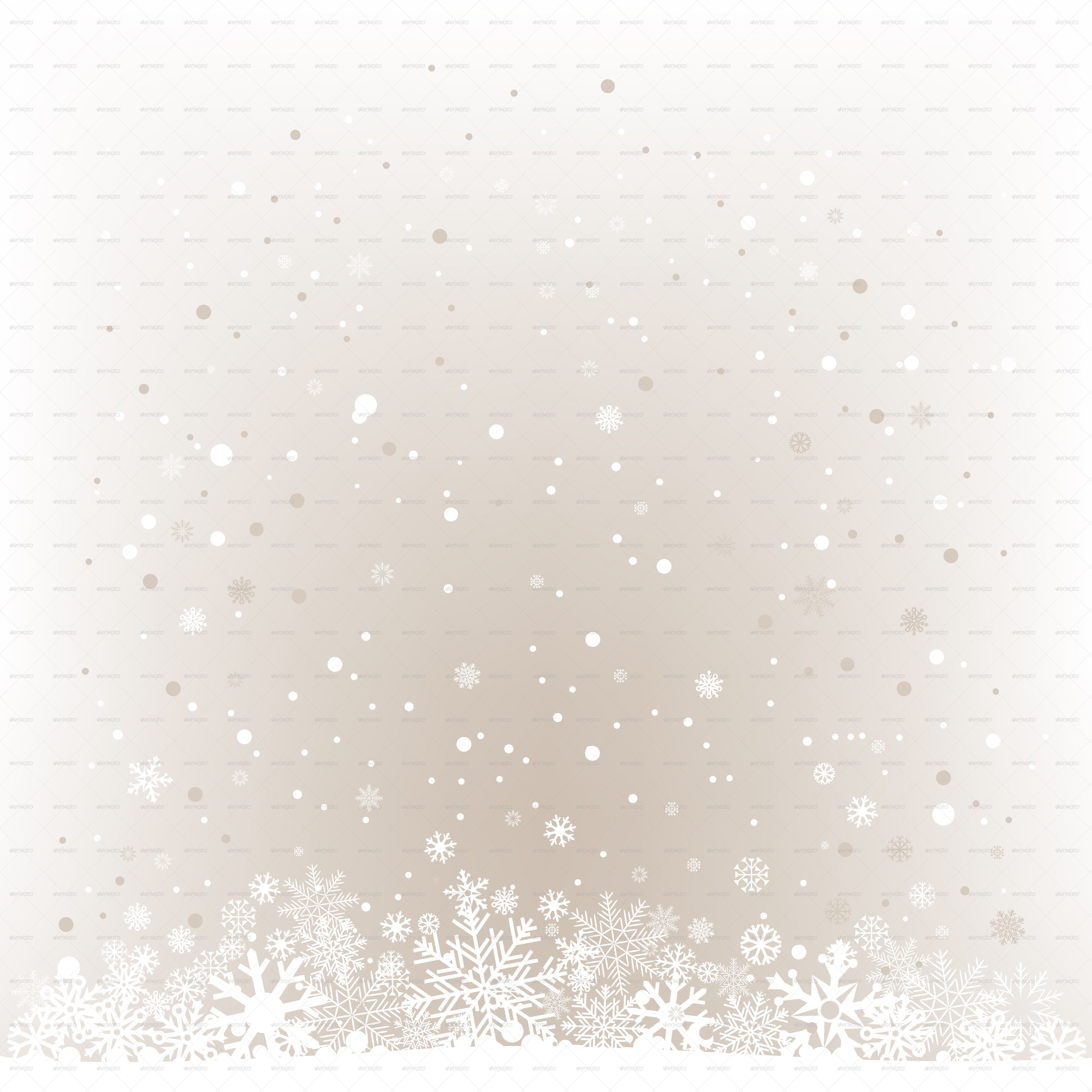 Snow Mesh Background with Text Area