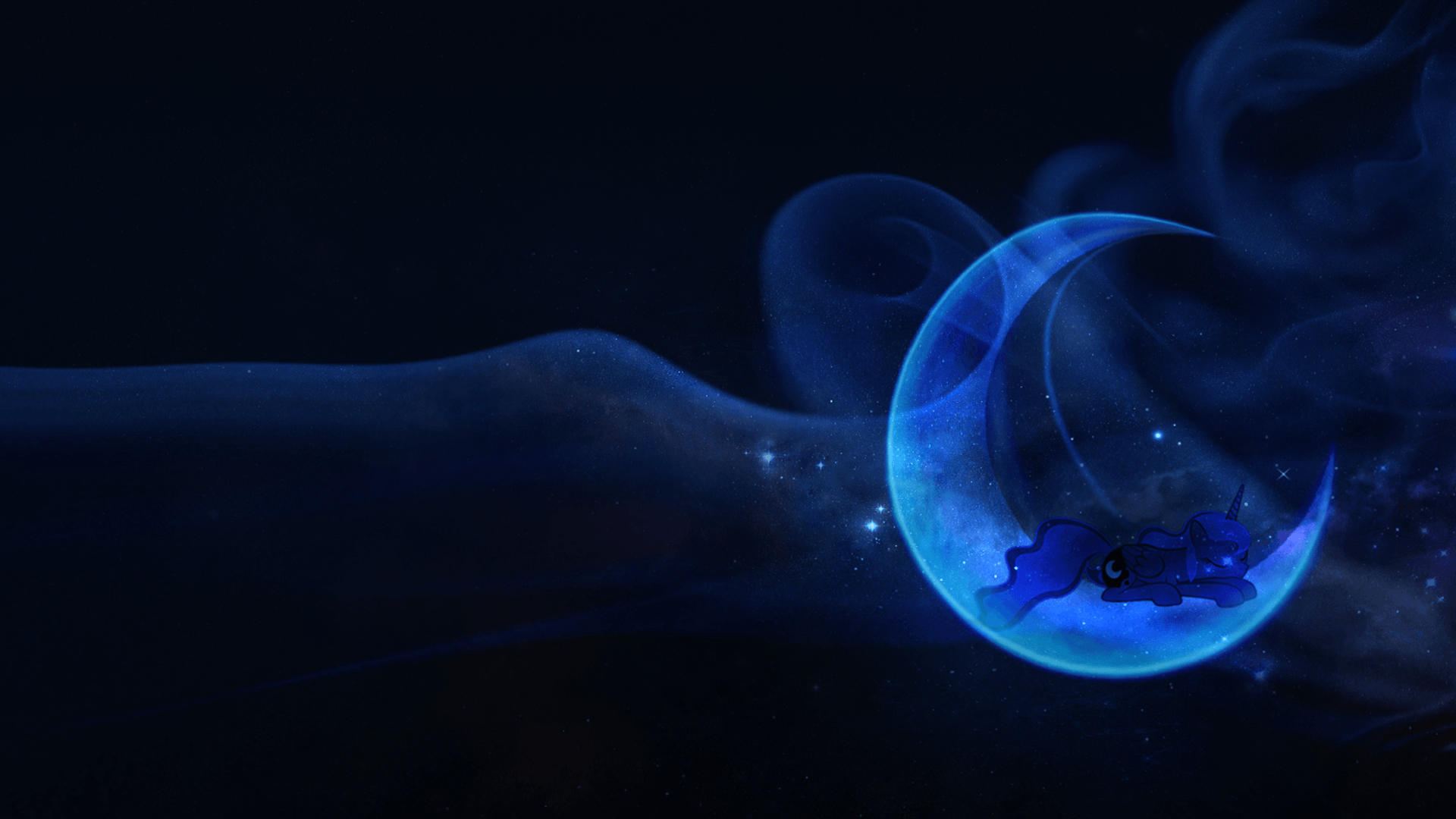 My Little Pony Luna iPhone Wallpaper