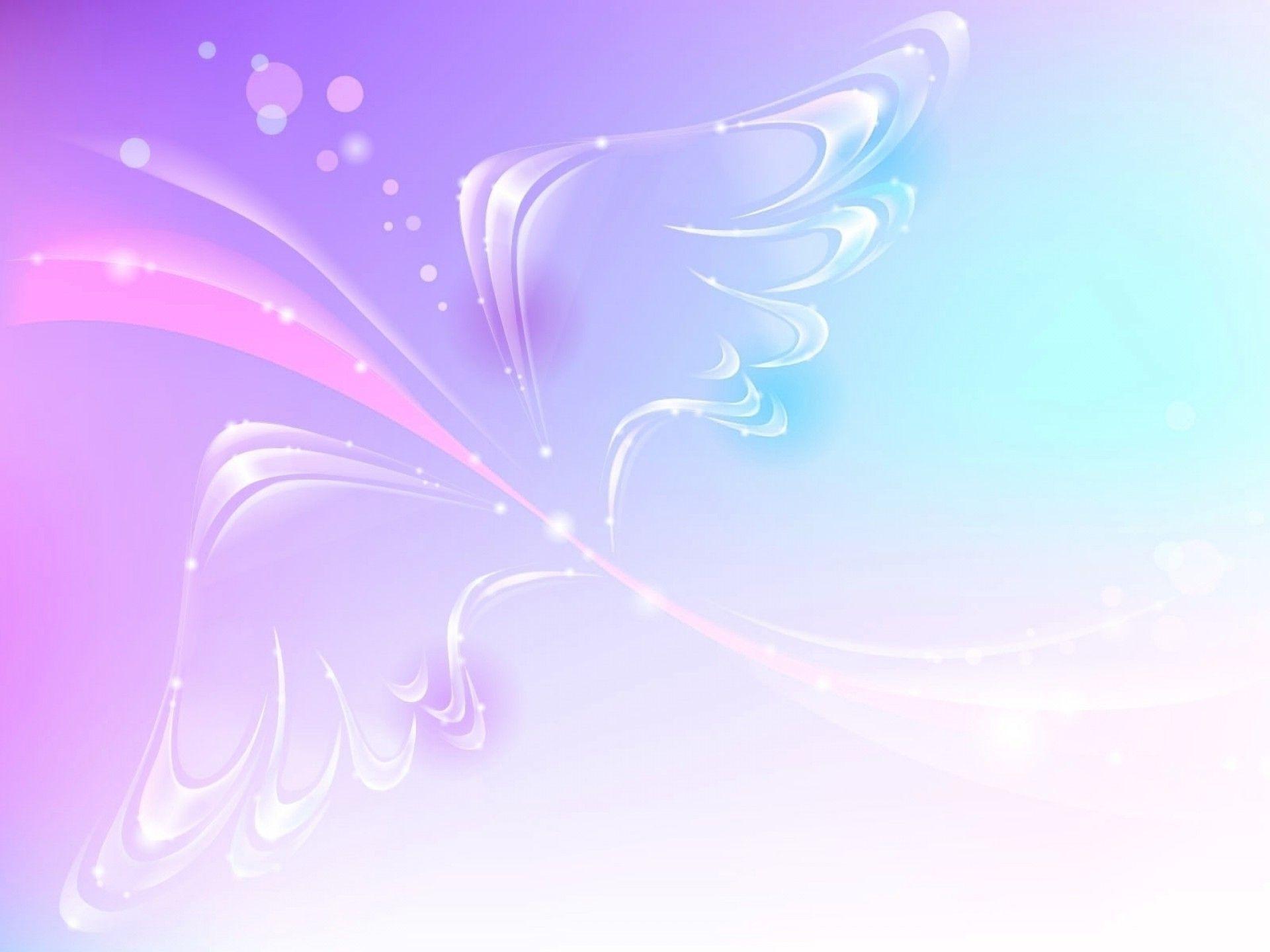 Download wallpaper 1920x1440 wings, drawing, soft, background HD