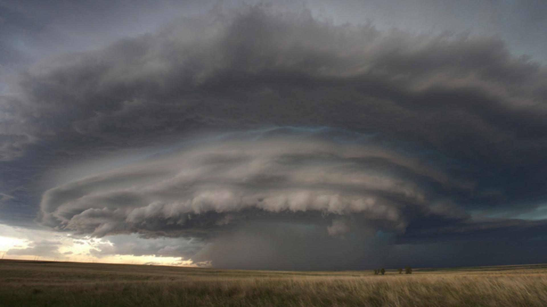 Clouds storm supercell wallpaper