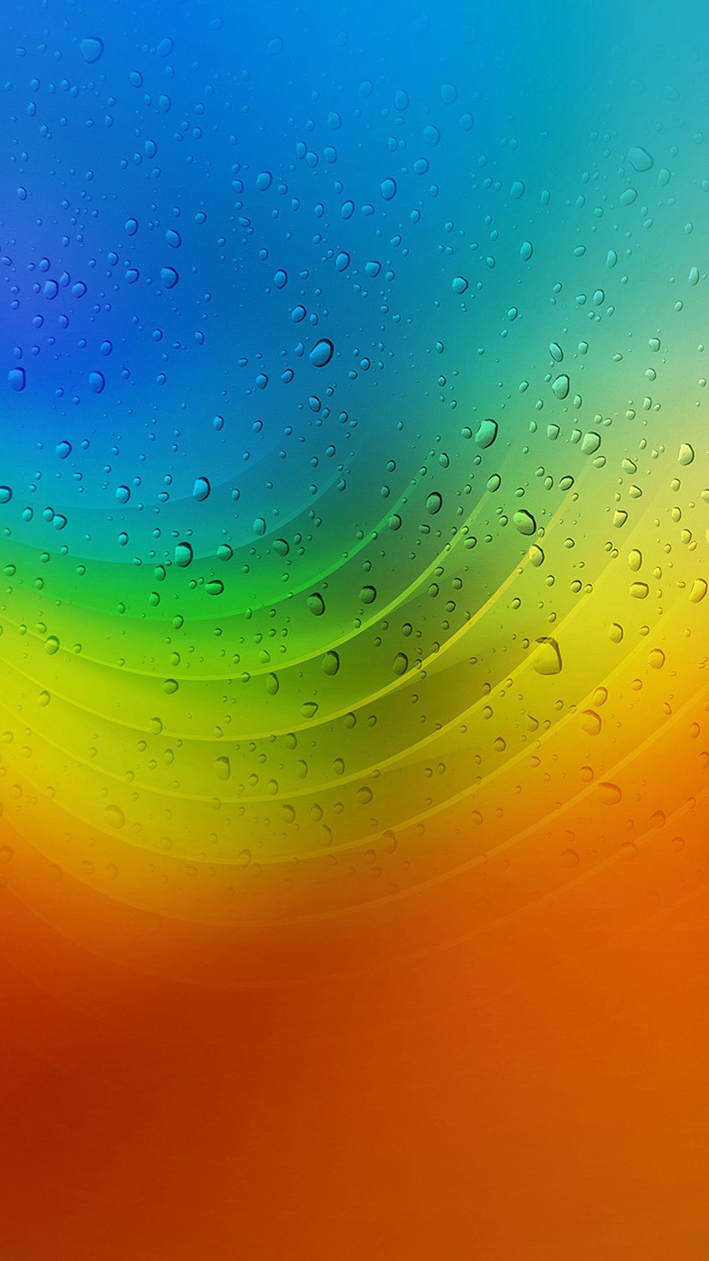 Color glossy drops wallpaper for galaxy (1440×2560). lenovo