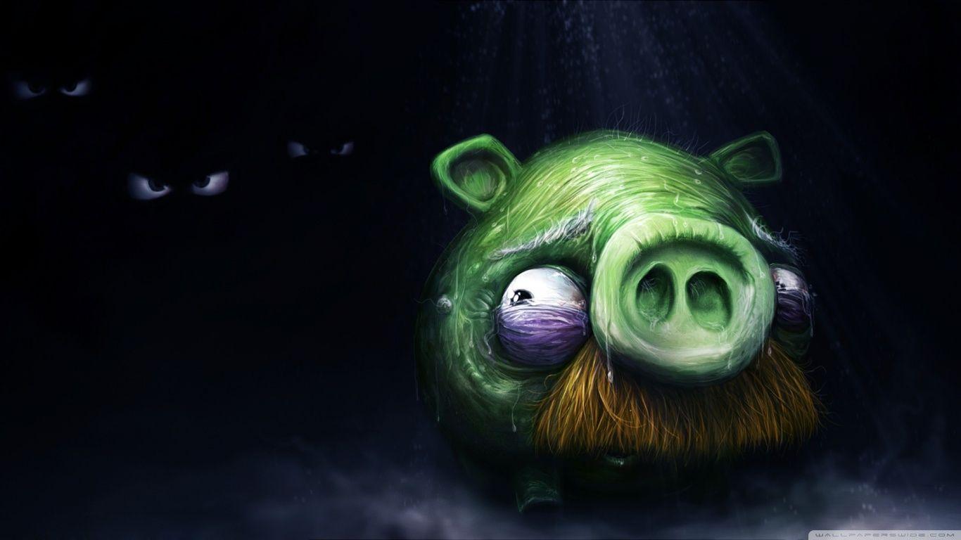 Angry Birds Alone Pig ❤ 4K HD Desktop Wallpaper for 4K Ultra HD TV