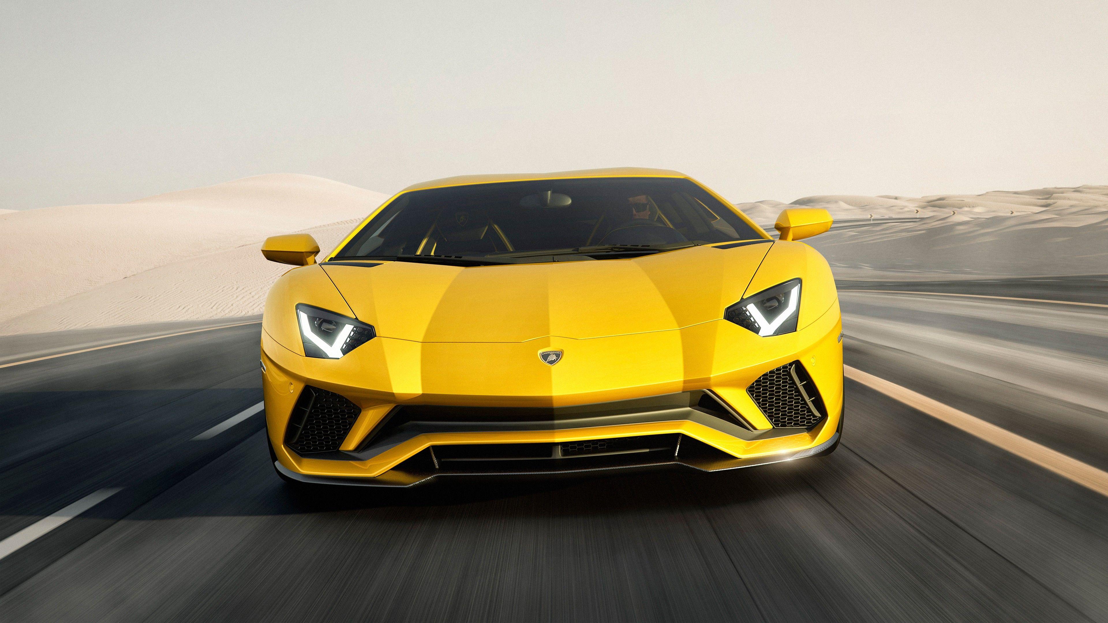 Lamborghini Aventador S 4K 2017 Wallpaper