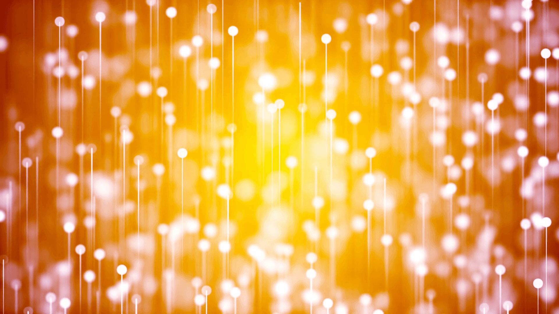 HD Loopable Background with nice abstract golden fireworks Stock