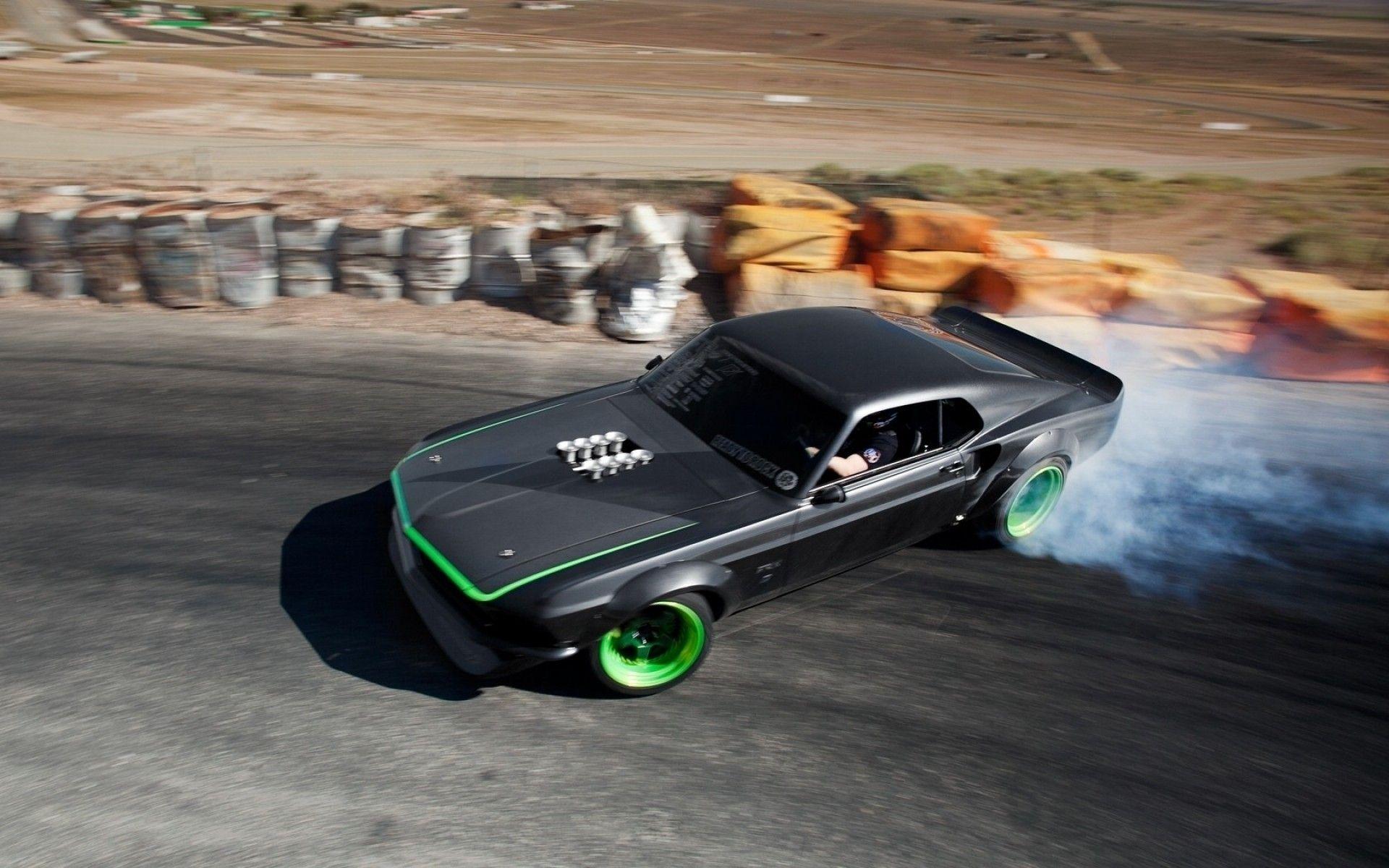 ford mustang hot rod classic muscle cars racing drift tuning race