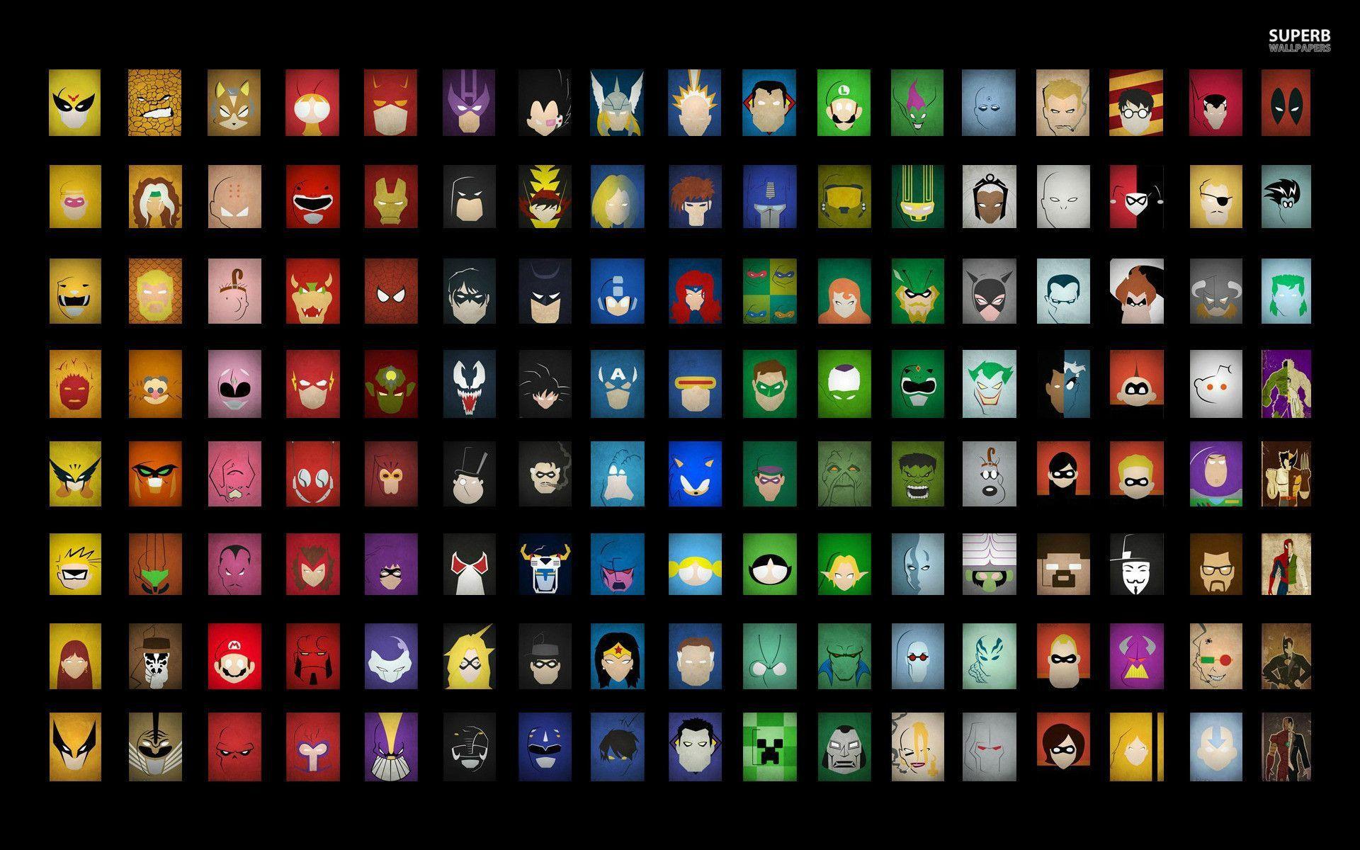 Marvel Superhero Logos Wallpapers Wallpaper Cave