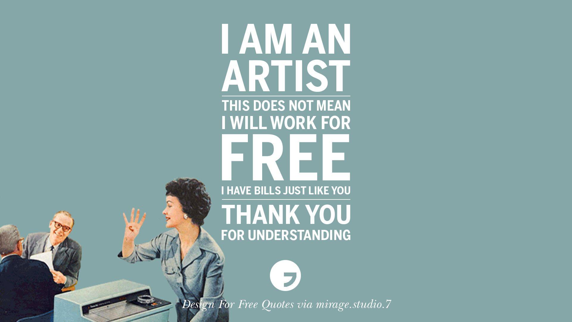 10 Sarcastic 'Design For Free' Quotes For Interior Designers And