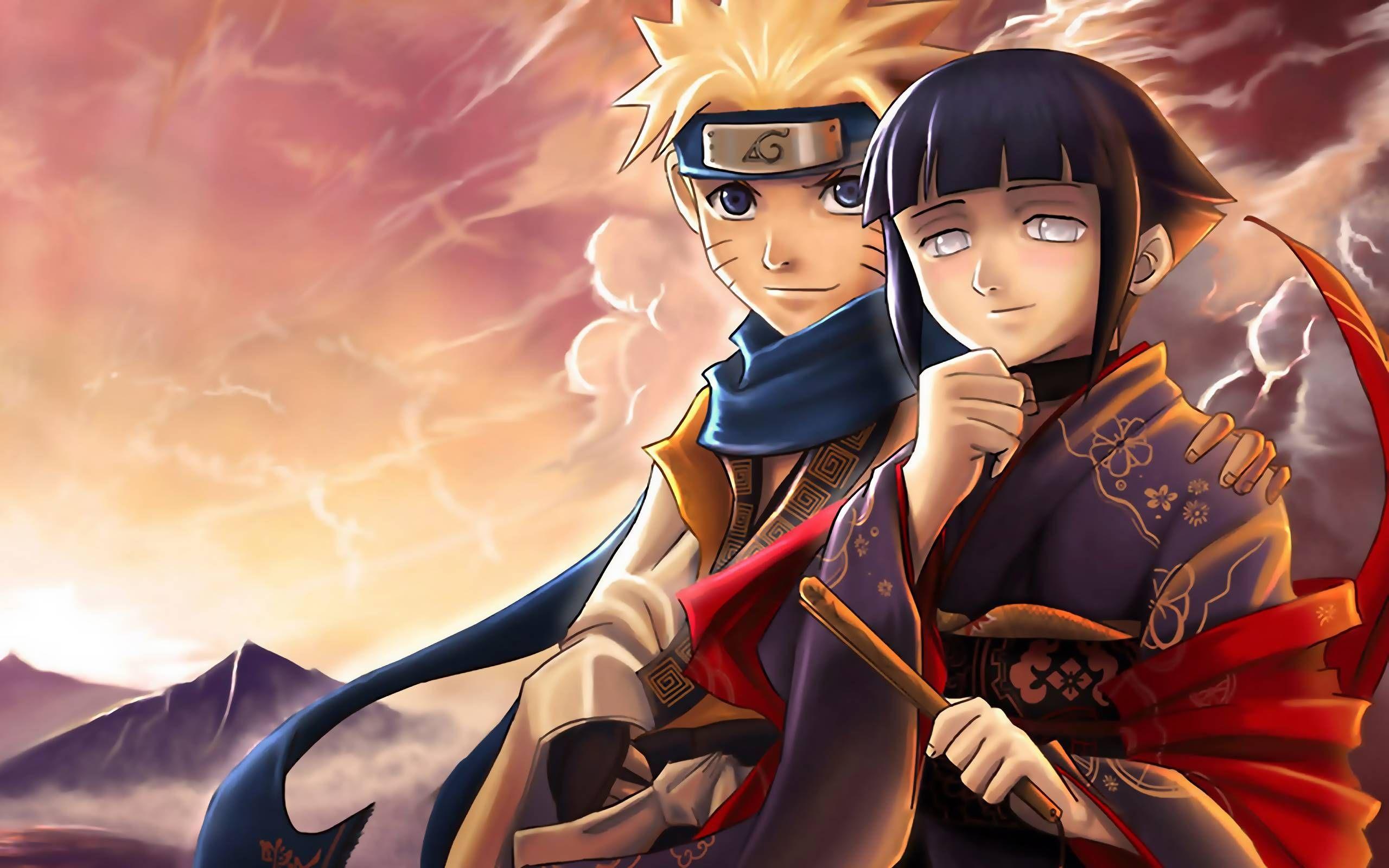 Anime Naruto Love Revelion Naruto Uzumaki Hinata Hyūga Wallpaper