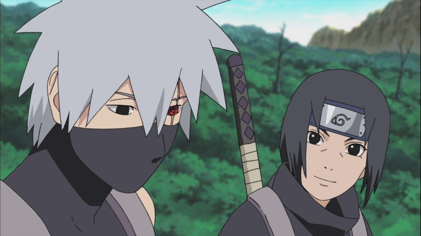 Kakashi and Itachi. Daily Anime Art