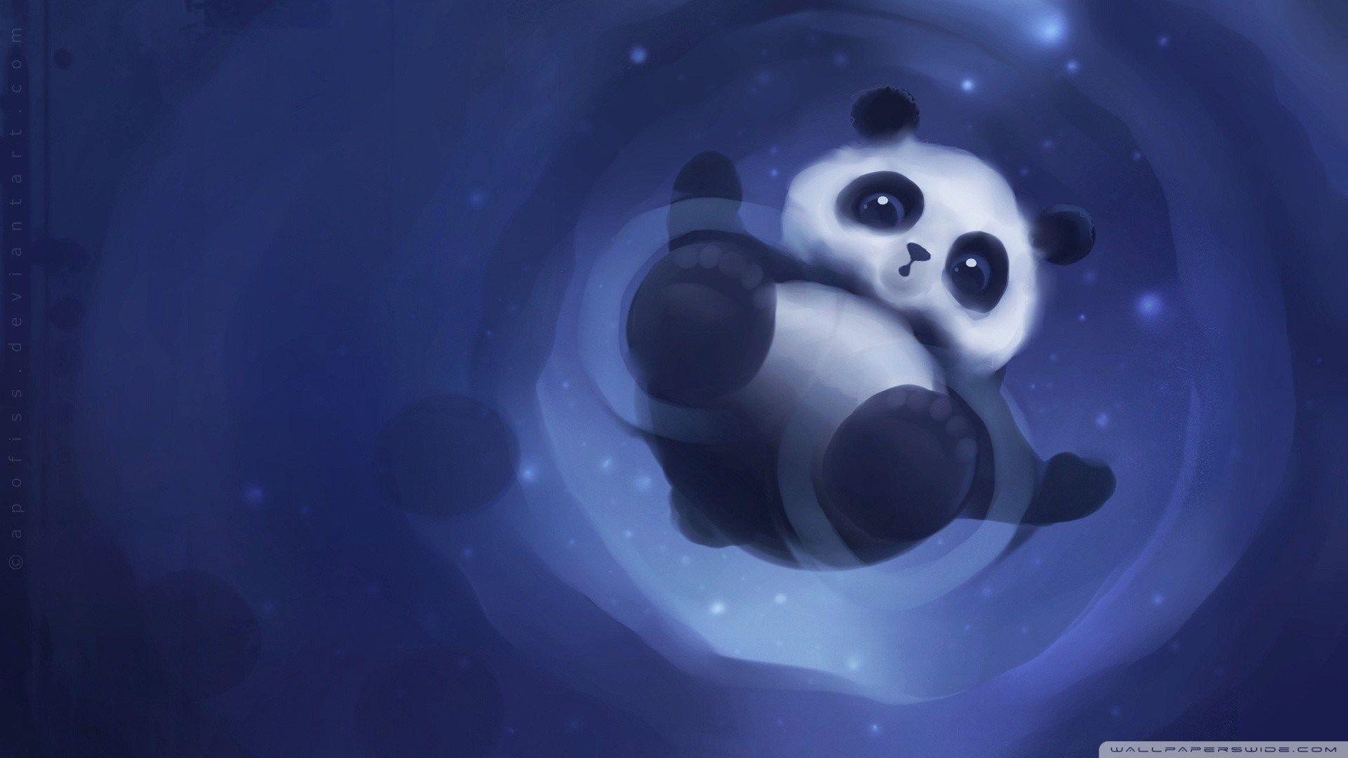 Cute Cartoon Panda Wallpapers - Wallpaper Cave
