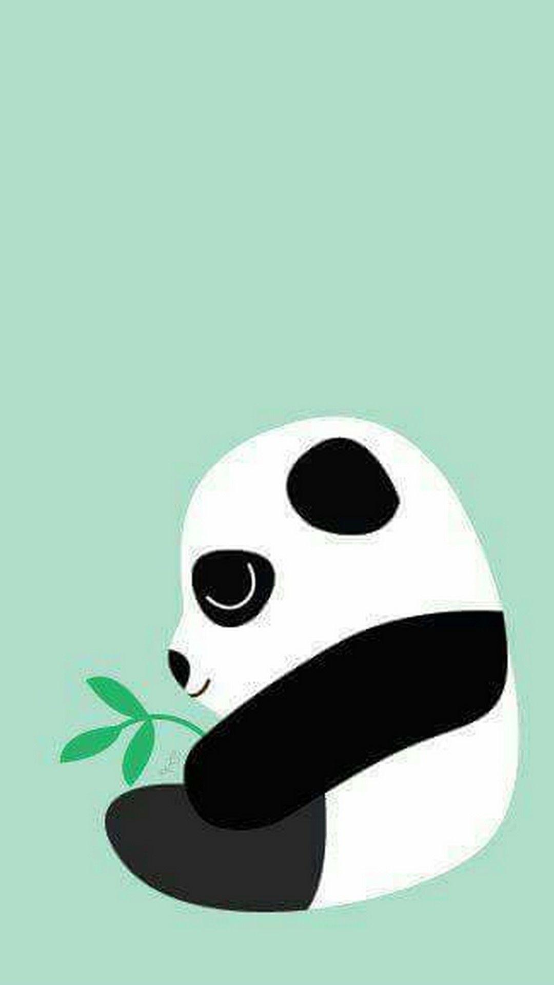 cute panda play laptop illustration. animal technology on cute panda cartoon wallpaper